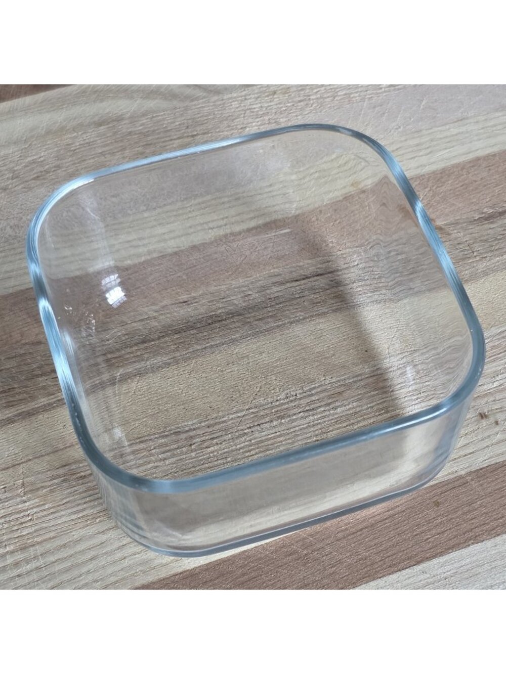 Bormioli Rocco Frigoverre Brilliante, Ribbed rectangular Glass Containers
